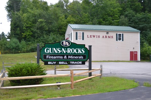 It’s all about one stop shopping these days so it only makes sense you can get guns and rocks in the same place.