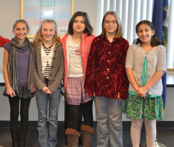 These young ladies – the Believers from Troy Elementary – must be chilly, because an area they’d like to see their school improve was “heat.” Their plan for the school was to develop a student council to “generate ideas to make what seems impossible possible.”