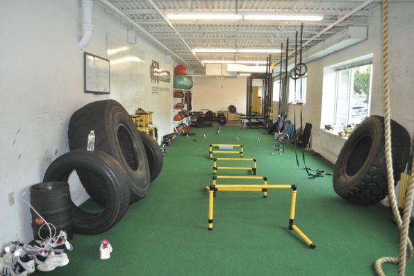 The Athlete Training Center at One 2 One Brian’s Fitness features all the equipment a team could need to pump up the intensity.