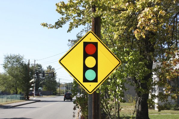 The Smart family in Penacook has its own personal stoplight.