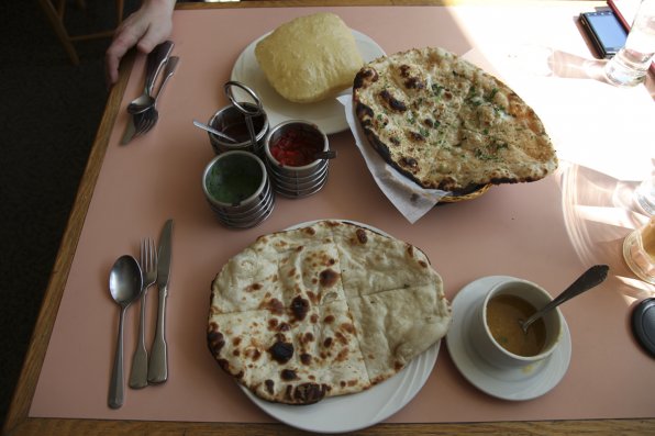 The Food Snob said yes to the naan.