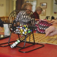The bingo ball's in your court at Horseshoe Pond Place