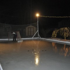 This Black Ice buff built a backyard rink