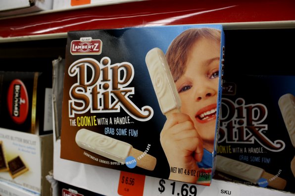 As everyone knows, cookies are the perfect snack – except for one glaringly obvious design flaw: unlike most foods, cookies have no handles! How have people even been eating them, let alone dipping them in milk. THERE’S GOT TO BE A BETTER WAY! Help us, Dip Stix!