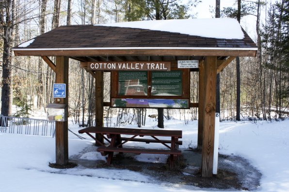 <strong>Cotton Valley Trail</strong></p><p>Wolfeboro has a bunch of parks and trails that are ready for action year-round. Cotton Valley Trail can be a nice nature walk once the snow’s gone, but if you visit while the ground’s still covered, it’s a perfect cross-country skiing trail as well.