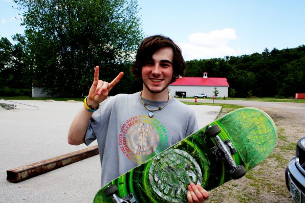 <em>Zach Matott, 17</em></p><p><strong>What brings you to Concord’s skate park?</strong><br />It’s a sick park!</p><p><strong>What is it about skating that you love so much?</strong><br />Just the movement, the flow and creativity.</p><p><strong>What’s your favorite trick that you can pull off?</strong><br />Nollie backside 180.</p><p><strong>If you could magically learn one trick, what would it be?</strong><br />A handplant 360 on the spine.</p><p><strong>Who are some of your favorite skaters?</strong><br />Pat Mulcher, Richie Jackson – those guys are gypsy swagger right there.
