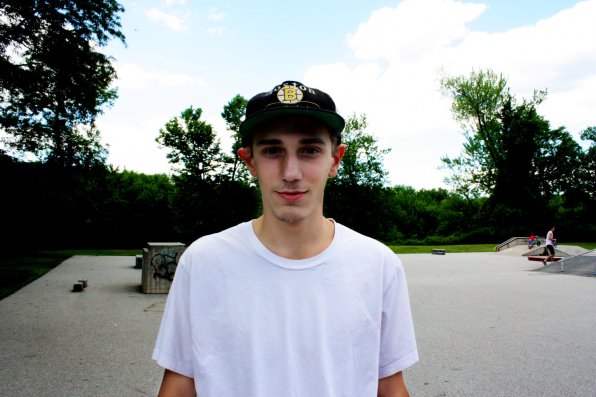 <em>Tyler Cummings, 18</em></p><p><strong>What brings you to Concord’s skate park?</strong><br />I’m just a townie. It’s my local park, it’s close and all my friends go here.</p><p><strong>What is it about skating that you love so much?</strong><br />It just keeps me active. Keeps me away from trouble.</p><p><strong>What’s your favorite trick that you can pull off?</strong><br />Frontside kickflips.</p><p><strong>If you could magically learn one trick, what would it be?</strong><br />Fakie backside 360 kickflip.</p><p><strong>Who are some of your favorite skaters?</strong><br />Torey Pudwill, Shane O’Neill.