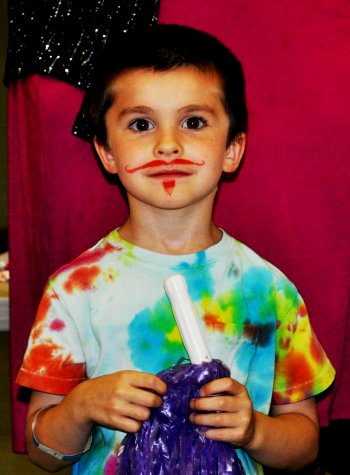 Alex Harbour took home first place for his red ’stache and soul patch combo. Not bad for age 5! His prize? Free tickets to the rest of the derby season.