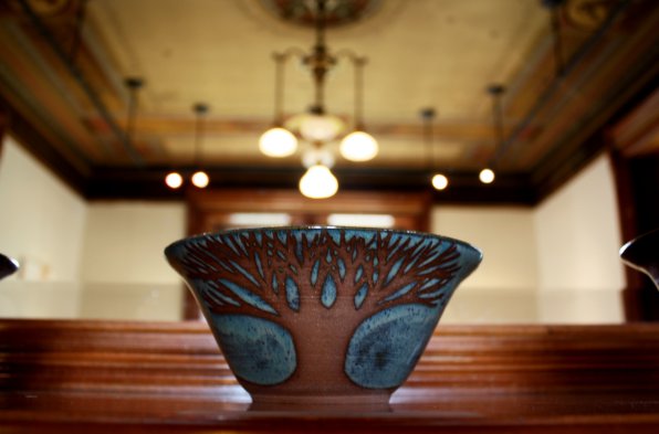 “Small Tree Bowl,” a ceramic piece by Sara Petipas.