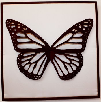 “Butterfly #1” by John Magnan, purpleheart.