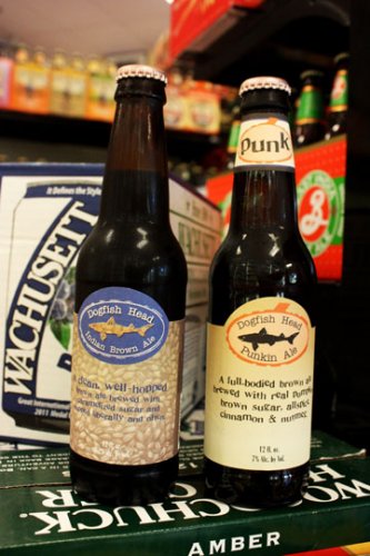 Of course, we have to get a pumpkin beer in the mix. New England brewery Dogfish Head offers up its Punkin Ale, a brown-sugar infused brew that’s positively pumpkininny! Also, check out their Indian Brown Ale, a hoppy, malty concoction only recently available in New Hampshire.