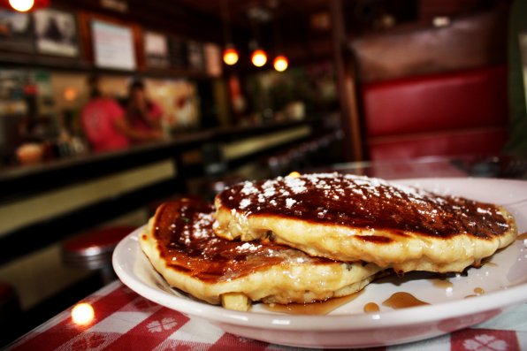 Is there a better way to brace yourself for a full day of outdoor adventures than to stuff yourself with pancakes? We didn’t think so. Start out at Main Street Station, a classic train-car diner in the heart of downtown. Finish the short stack if you can and you’ll be fully fueled.