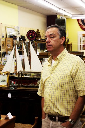 Tom Smith of Depot Antiques & Toys knows a vintage item when he sees one, having been in the business for over 20 years.
