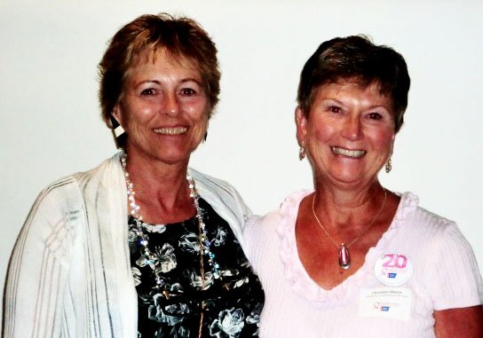 <strong>Team: Charlotte’s Crusaders for the Cure</strong><br /> </p><p>Sherri Harden (left): “My beautiful friend Charlotte came into my life as a result of her journey with breast cancer.  We have learned through this cosmic connection that from life's valleys can come gifts of unimaginable love and connection. I am blessed to have Charlotte's friendship.”<br /><br />Charlotte Mason (right): “I continue to be blessed, celebrating another birthday in September and 4 years as a breast cancer survivor in December!  I am thankful I am healthy and can be a team captain and participate in Making Strides.  This gives me a chance to give back.  I pray that soon Making Strides will not be needed and we can all celebrate the cure for this disease.” 