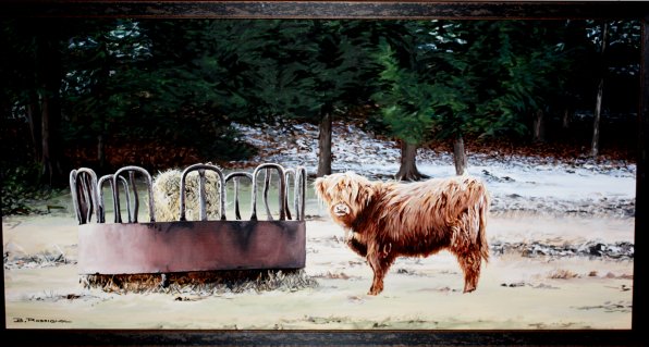 “Highland Cow,” Brian C. Rossignol.