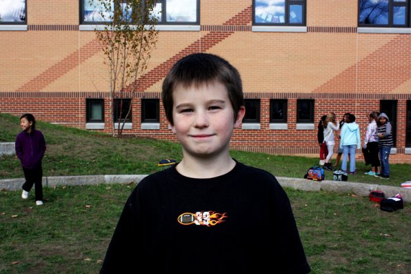 <strong><big>Hunter Anderson, 4th grade</big></strong><br /><br />The gym, because last year we had to waste some time just to get to the gym. I forget where it was, but there was a gym we had to ride to. I also like the art room because there’s more stuff in it.