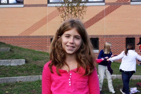 <strong>Alice Richards, 4th grade</strong><br /><br />I like how big it is and how really colorful it is. And all the new things, like iPads and laptops.