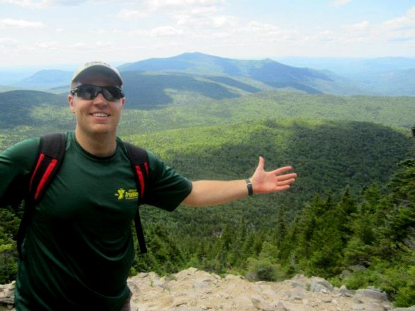 John Bristol on top of the world (or at least one of New Hampshire’s 4,000-footers).