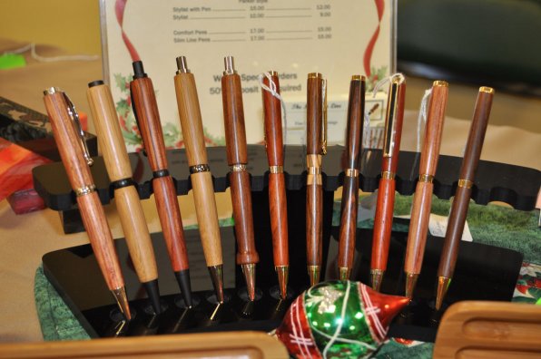 Handcrafted pens from the Marciano Line of London.