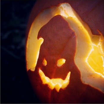 This shot of a Nightmare Before Christmas-inspired jack-o-lantern came to us from Instagram user @mcafowler. Oogie Boogie, man!