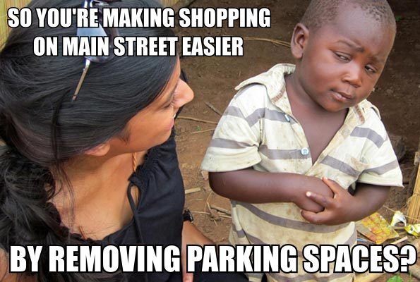 Skeptical Third-World Kid: He's not so sure your plan makes sense.