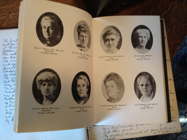 Woman's Club members from back in the day.