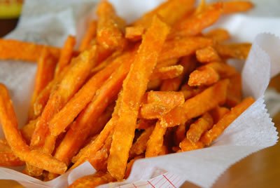 Delicious sweet potato fries!