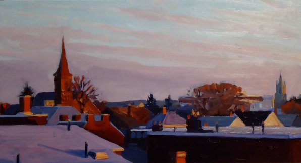 "Concord Rooftops" by Melissa Miller