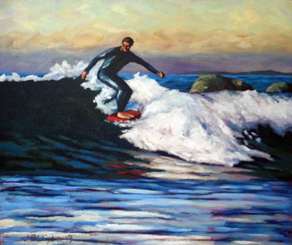 “Surfer #17,” Joe Blajda.