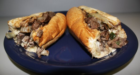 A tasty steak tip sub from Nadeau’s (81 S. Main St.). Can we have another one, please?