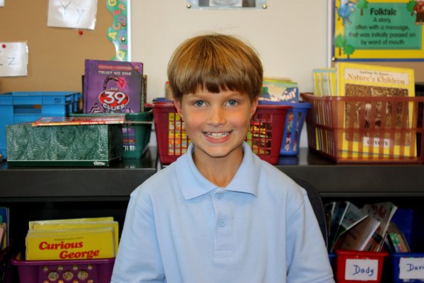 <strong>Colin Sheehan</strong></p><p>What would you bring in or change about your school to make the day more fun?</p><p>“If I got more puzzle time, like I did in second grade, because I’m kind of wacko sometimes.”