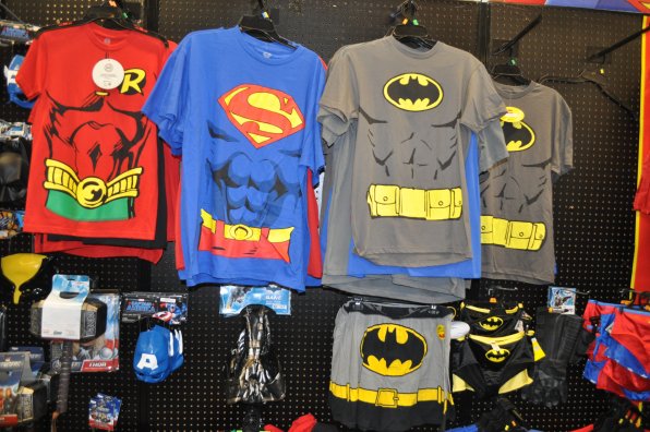 Demers said superhero costumes, for both adults and children, have been soaring off the shelves.