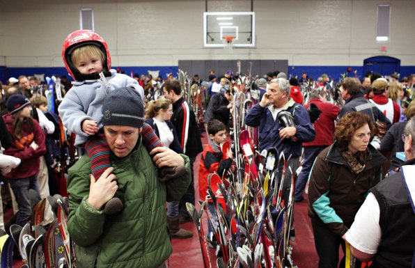 Better make your way to the annual ski and skate sale this year.