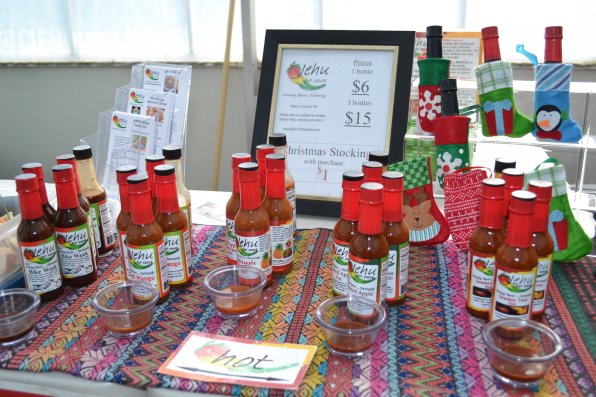 Do you like hot sauce? Well if the answer is yes, then there is plenty of varieties to chose from each Saturday and it might just help you get through the cold months ahead.