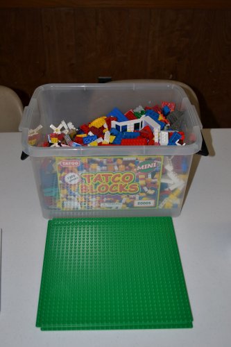 Where all good Lego construction begins – in a bucket of possibilities.
