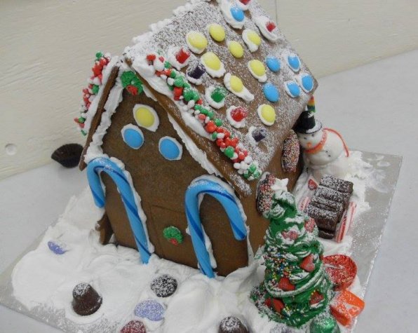 This one’s all about the snowman in the back who appears to have hit the egg nog a little hard (children’s workshop).