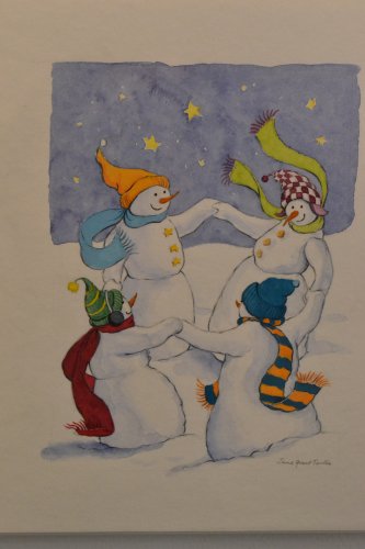 Snowman Dance, Jane Grant Tentas.