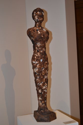 Female Fetish Figure (saw dust, bones, shells, coral.)