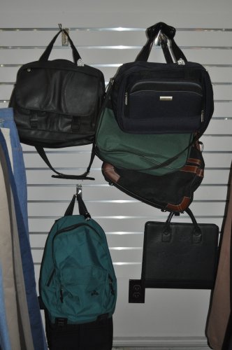 There’s plenty more than clothes at OutFITters, including these handy laptop bags and backpacks.