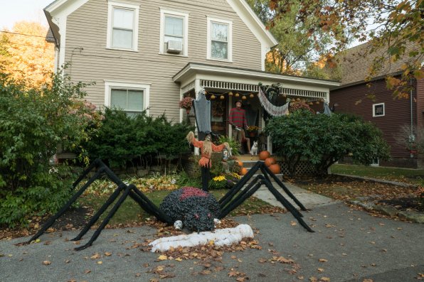This scene, complete with giant spider, came from Jeff Shaw on View Street.