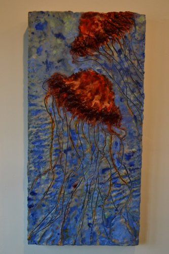 Red Hot Jelly Fish, Adrienne Silversmith.