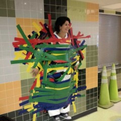 Christa McAuliffe School students duct-taped their principal to a wall