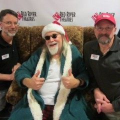 Red River Theatres had our kind of visit with Santa