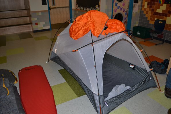 A tent.