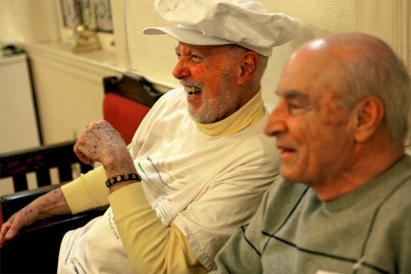 Jim Kinhan (left) is clearly having a great time at last year’s SoupFest. And just imagine the kind of fun he will have at Souperfest this Saturday, especially since it benefits the Concord Coalition to End Homelessness.