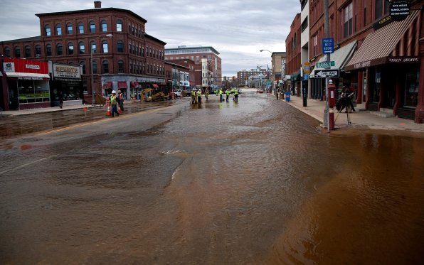A water main break last Tuesday morning had Main Street covered with lots of the clear liquid. All told, 1.6 million gallons was lost due to the break, which got us thinking: What could we do with all that water?