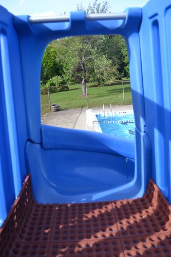 That’s the view you get before heading down the Copoco slide.