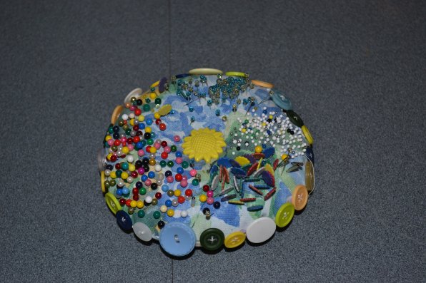 Now that’s what we like to call a quilter’s pin cushion.