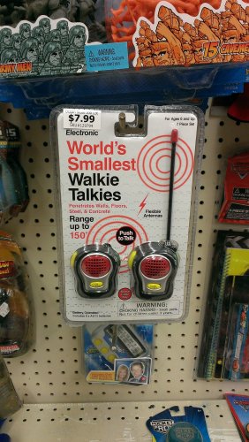 Now you can finally live out your lifelong quest to know what it was like to be Andre the Giant. World’s tiniest batteries not included.