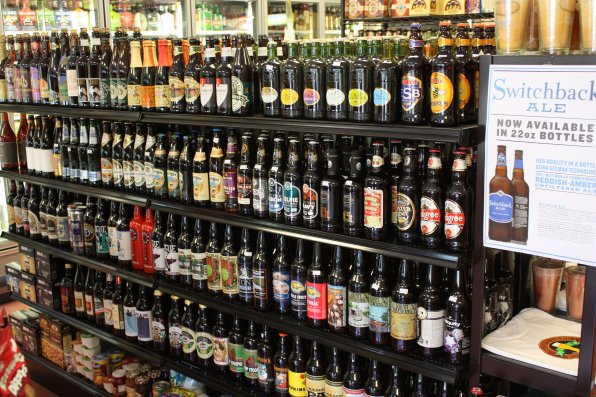 A large selection of craft brews is what Barb’s offers.